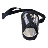 Focinheira Transparente C Velcro Ajustável Reforçada Cães