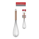 Foet Fue Batedor Bolo Ovos Profissional 30 Cm Inox Rosê