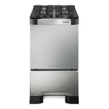 Fogão 4 Bocas Decorato Vetro Inox G3 Mueller Inox Dj