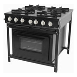 Fogão 4 Bocas Forno Esmaltado Venancio Br4bf Linha Bravo Gas