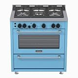 Fogao 5 Bocas Venax Temis Azul Gas GLP 220 V