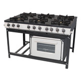 Fogão 6 Bocas Forno Venâncio Br6bf Linha Bravo Gás Promoção