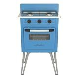 FOGAO A GAS GEMINI 2 Q VETRO AZUL GAS GLP