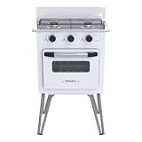 FOGAO A GAS GEMINI 2 Q VETRO BRANCO GAS GLP