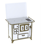 Fogao A Lenha N 2 Renaissance Chapa De Aluminio Branco Cald