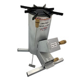 Fogão A Lenha Portátil Foguete Rocket Stove Chapa Grossa