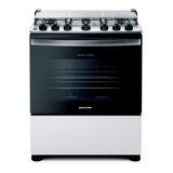 Fogão Brastemp 6 Bocas Branco Com Botões Removíveis E Exclus Tipo De Conexão Gás Engarrafado 110v 220v