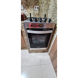 Fogão Brastemp Clean Ative Byo4t Inox De Embutir Gn
