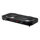 Fogão Cooktop 2 Bocas Elétrico Portátil Elgin Preto 110v