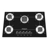 Fogão Cooktop A Gás 5 Bocas Ultra Chama 127v 220v Chamalux