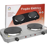 Fogão Cooktop Elétrica 2000w Fm Aço Inoxidável 110v 220v