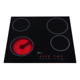 Fogão Cooktop Elétrico Mesa Vitrocerâmica 4q Touch Fischer 220v