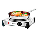 Fogão Cooktop Elétrico Veronna 1 Boca Portátil Inox 1000w