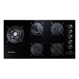 Fogao Cooktop Gas Brastemp Bdt85 Preto