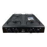 Fogão Cooktop Portátil A Gás 4 Bocas Clarice Resistente