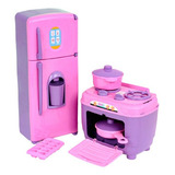 Fogão E Geladeira Infantil Acessórios Zuca Toys