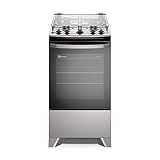 Fogão Electrolux 4 Bocas Efficient Com PerfectCook Prata -FE4IS- Bivolt