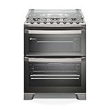 Fogão Electrolux 5 Bocas Experience Com PerfectCook360 Prata -FE5DC- 127V