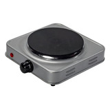 Fogão Elétrico 1 Boca Portátil Fogareiro De Mesa Camping Cor Cinza 110v