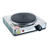 Fogão Elétrico Aço Inox 1 Boca Portátil 1500w Agratto 110 V