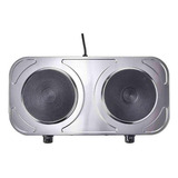 Fogão Elétrico De Mesa Agratto 2 Pratos Inox Portátil 220v