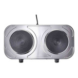 Fogão Elétrico Mesa Agratto 2 Pratos Inox Portátil 220v C nf