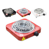 Fogão Fogareiro Cooktop Elétrico De Mesa 1000 Watts Até 400 Cor Vermelho 220v