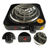 Fogão Fogareiro Elétrico Cooktop 1 Boca 1000w 220v Preto