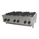 Fogão Gás Industrial Inox Don Bidone Cooktop Fdb6m Venâncio
