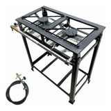 Fogão Industrial 2 Bocas 30x30 Alta Pressão Brinde Grátis 