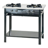 Fogão Industrial 2 Bocas Tripla Chama Layr Titanyum Cor Preto 110v 220v