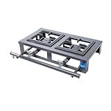 Fogao Industrial N- E 2 Bocas 2qs 20 X 20 Grafite Tron Fogao Industrial N-e 2 Bocas 2qs 20 X 20 Grafite Grafite