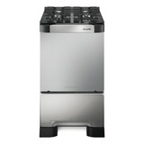 Fogão Mueller 4 Bocas Decorato Vetro Inox Com Mesa De Vidro Bivolt
