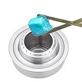 Fogão Queimador A Álcool Mini Fogão A Álcool Portátil Fogão Externo Fogão Mochila Com Queimador Leve Para Viagens Autônomas Camping Comida Caseira Fovolat