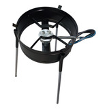 Fogareiro Alta Pressão Pesca Camping Disco Arado Tacho Paeja