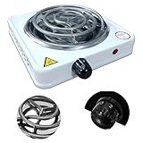 Fogareiro Elétrico 1 Bocas 1000W 127V Camping Relinx