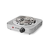 Fogareiro Elétrico Cooktop 1 Boca 1000 Watts 127V Xfire Prateado