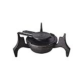 Fogareiro Espiriteira Ferro àÁlcool Com Tampa Alfa 20x9cm