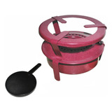 Fogareiro Fogão Portátil Espiriteira A Àlcool Camping Pesca