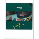 Folder Cartão Telefonico Toque ayrton Senna incompleto raro