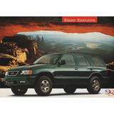 Folder Catálogo Chevrolet Blazer Executive 1998