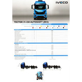 Folder Catálogo Folheto Iveco Tector 31 320 8x2 iv025 