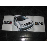 Folder Catálogo Pôster Chevrolet Meriva Raridade 