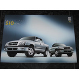 Folder Catálogo Pôster Chevrolet S10 2003 Raridade 