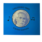 Folder Para Cédula De 5000 Cruzeiros Carlos Gomes Brasil
