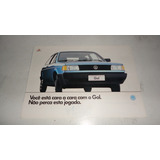 Folder Vw Gol Cl 1992 1993 Original Brochura Folheto Volks