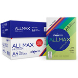 Folha Aloform A4 Sulfite Para Impressora Impressão 5 Resmas 2500 Folhas Escolar Ou Escritório Cor Branco