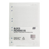 Folha Fichário Pautado Colegial Yes