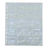 Folha P Moedas 20divis Transp 53x53mm 10 Unid 6x S juros