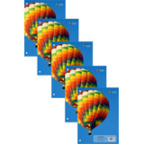 Folha Para Fichário Royal Paper Balão 96 Fls 63g 5 Unids